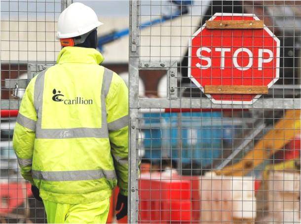 Stop work Carillion