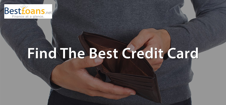 Browse the best credit cards online