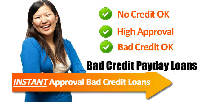 Bad Credit Payday Loans - Borrow from £50 to £5000